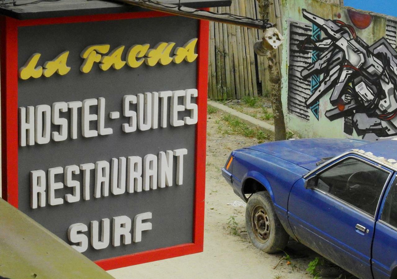 La Facha Hostal Restaurant Surf Mompiche Exterior foto